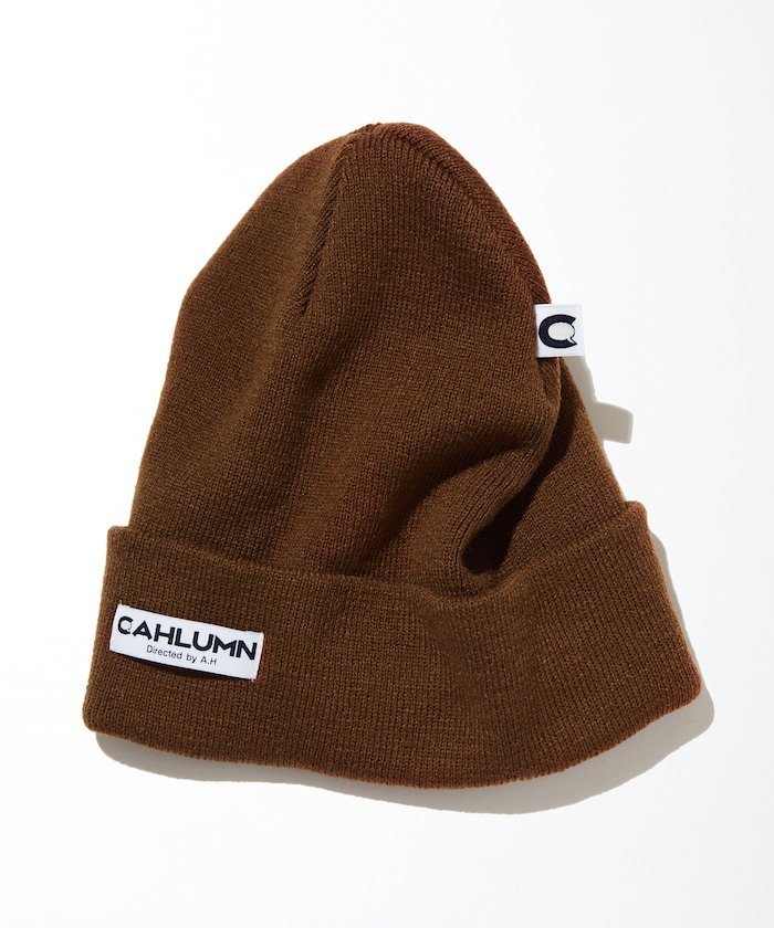 CAHLUMN Acrylic Rib Watch Cap フリークスストア 帽子 ニット帽・ビーニー ブラウン ネイビー イエロー レッド【送料無料】