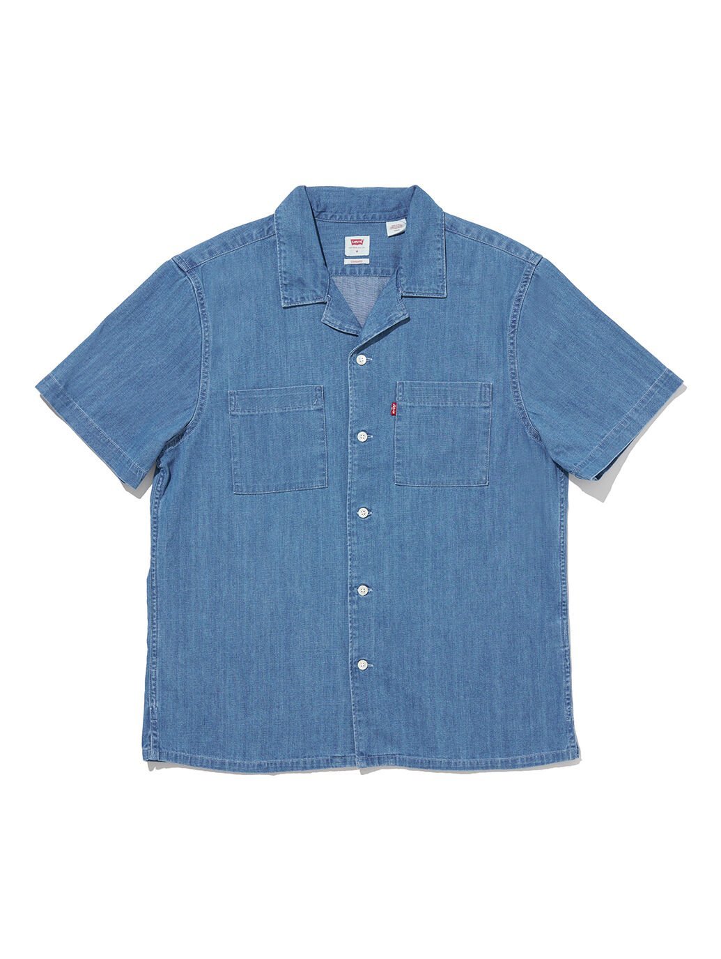 Levi's スタンダード キャンプ 半袖シャツ インディゴ SUN STARES リーバイス トップス シャツ・ブラウス