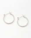 Pledge Pledge/(U)SILVER 925 Hoop Earrings レアリゼ アクセサリー・腕時計 イヤリング・イヤーカフ シルバー【送料無料】