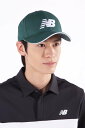 New Balance Golf ロゴ 6パネルキャップ (MENS WORLD) ニューバランスゴルフ 帽子 その他の帽子 カーキグリーン ネイビー ブラック...