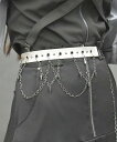【SALE/20%OFF】axes femme POETIQUE シルバー・ブレットベルト アクシーズファム ファッション雑貨 ベルト グレー ブラック【送料無...