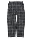SILAS PLAID CARGO PANTS SILAS サイラス パンツ カーゴパンツ ホワイト ブラック【送料無料】