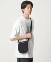 UNITED ARROWS green label relaxing <implres>ジップ ポケット ショルダーバッグ ユナイテッドアローズ グリーンレーベルリラクシング バッグ ショルダーバッグ ブラック【送料無料】