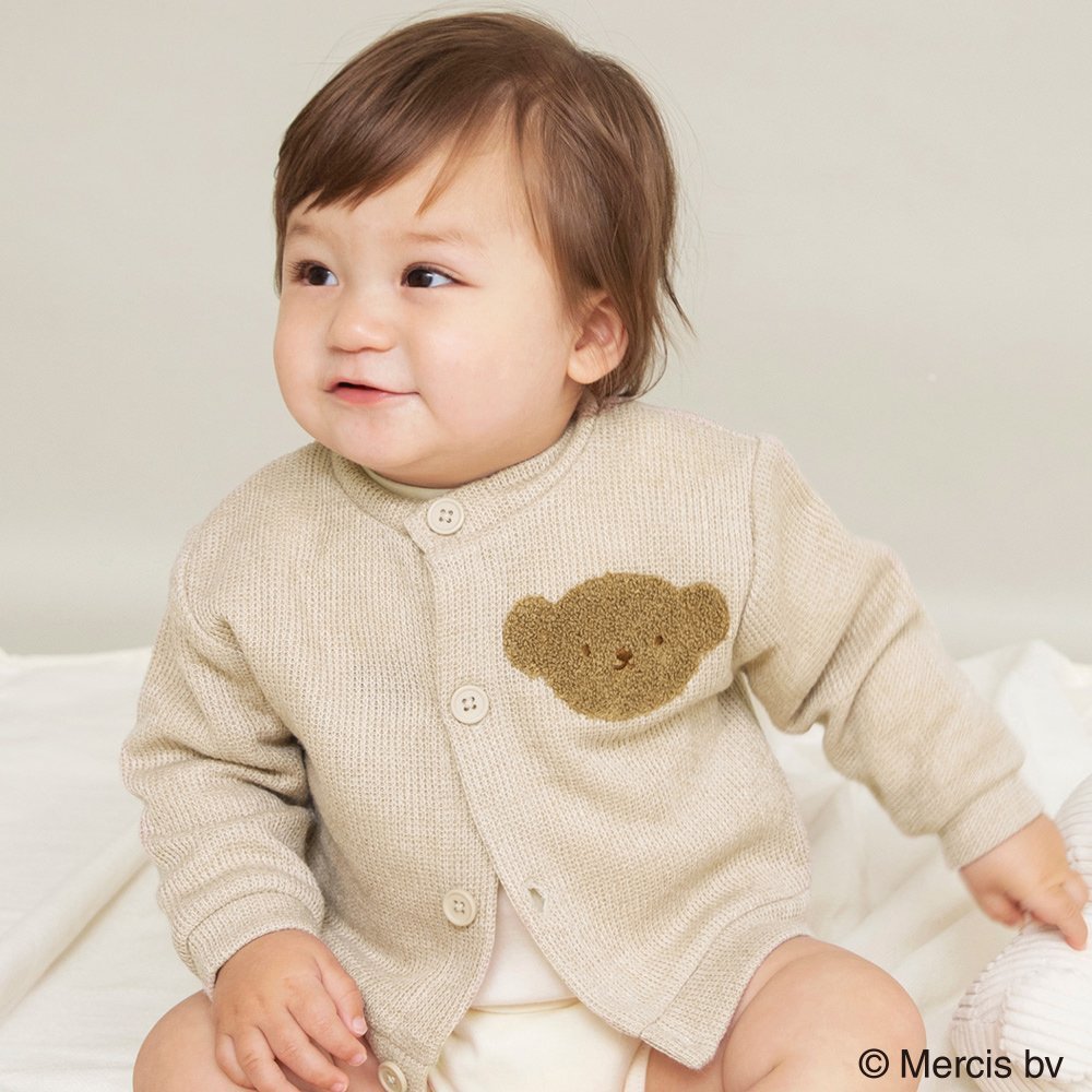 【SALE／10%OFF】branshes 【boris/ボリス】カーディガン ブランシェス マタニティウェア・ベビー用品 その他のベビーグッズ ブラウン 3