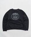 EDIFICE 洋服（メンズ） Paris Saint-Germain 【Paris Saint-Germain】エンブレム スウェットシャツ エディフィス トップス カットソー・Tシャツ グレー グリーン ネイビー レッド【送料無料】