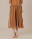 MACKINTOSH LONDON シアージャージスカート マッキントッシュ ロンドン スカート ロング・マキシスカート ブルー ベージュ ネイビー【送料無料】
