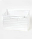 【SALE/30%OFF】LAKOLE キルティング収納BOX(M) ラコレ インテリア・生活雑貨 収納用品・棚・ラック ホワイト グレー