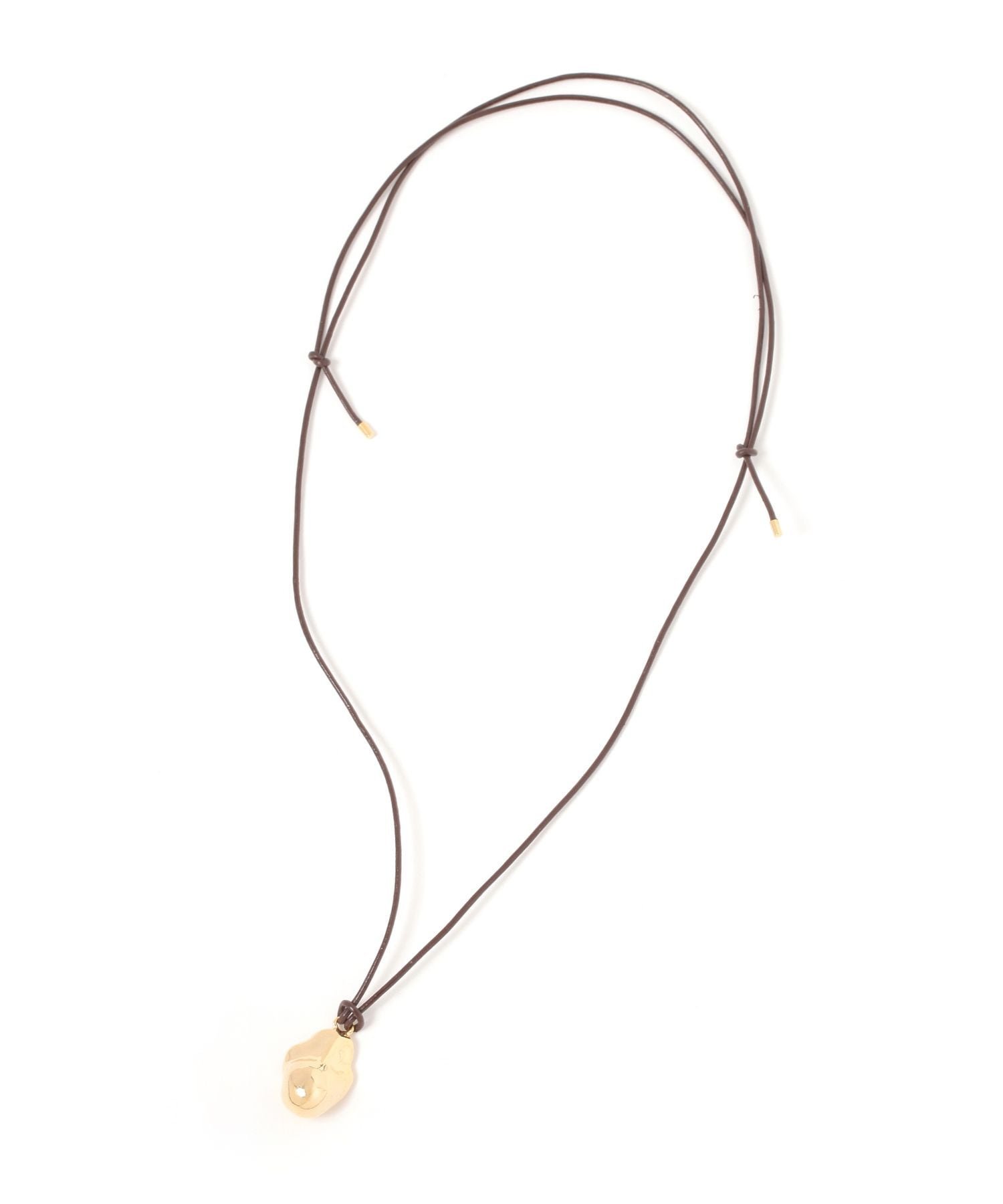 【SALE／20%OFF】BAYFLOW バロックパールキャストネックレス ベイフロー アクセサリー・腕時計 ネックレス グレー イエロー
