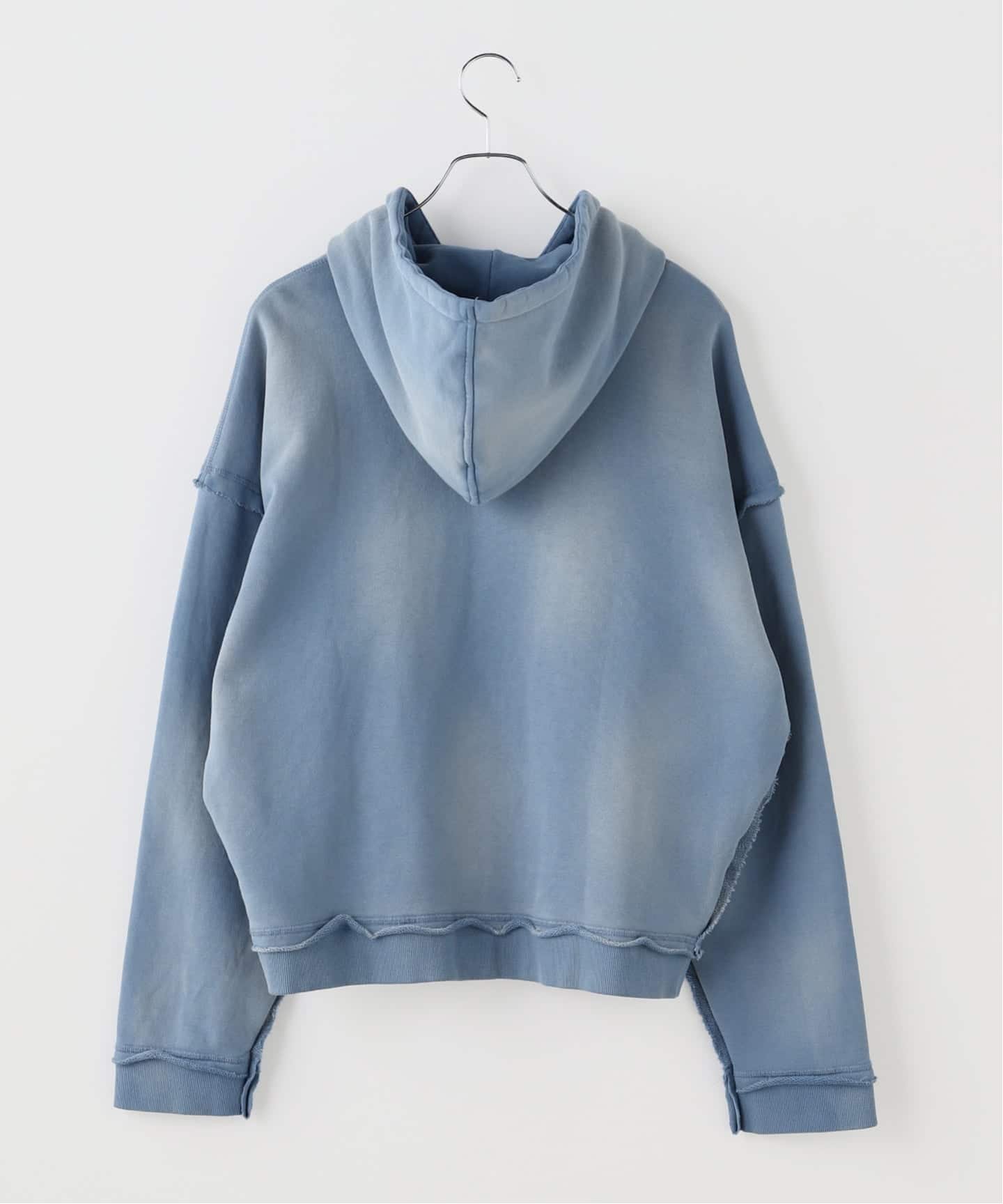 JOINT WORKS GUESS Originals/ゲス オリジナルス TRIANGLE LOGO ZIP UP ジョイントワークス トップス パーカー・フーディー ブラック ブルー【送料無料】