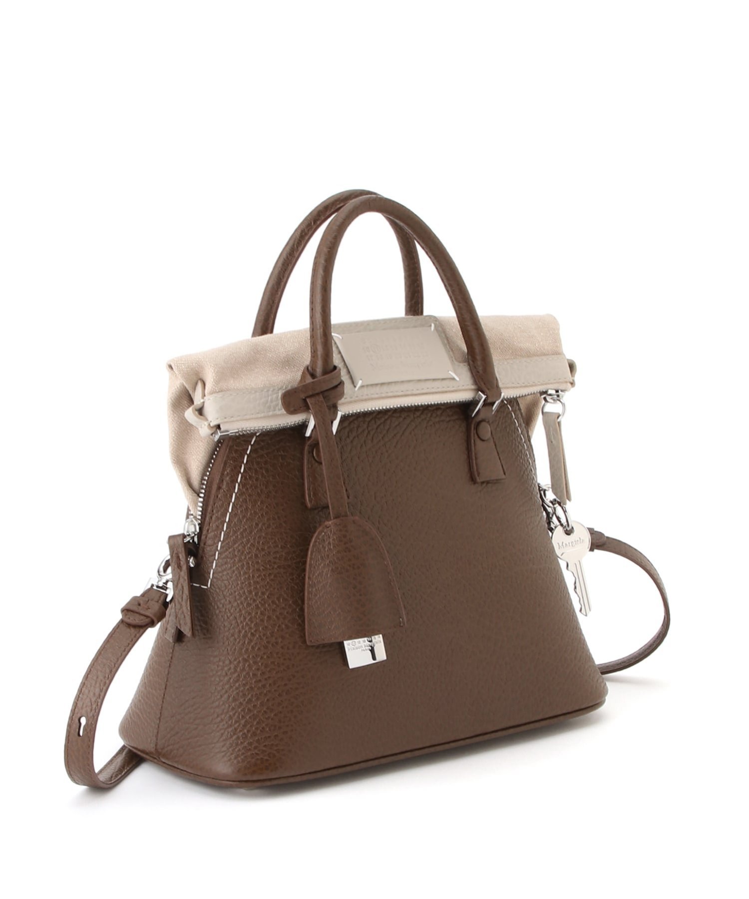 Maison Margiela 5AC Classique ミニ メゾンマルジェラ バッグ ハンドバッグ ブラウン【送料無料】