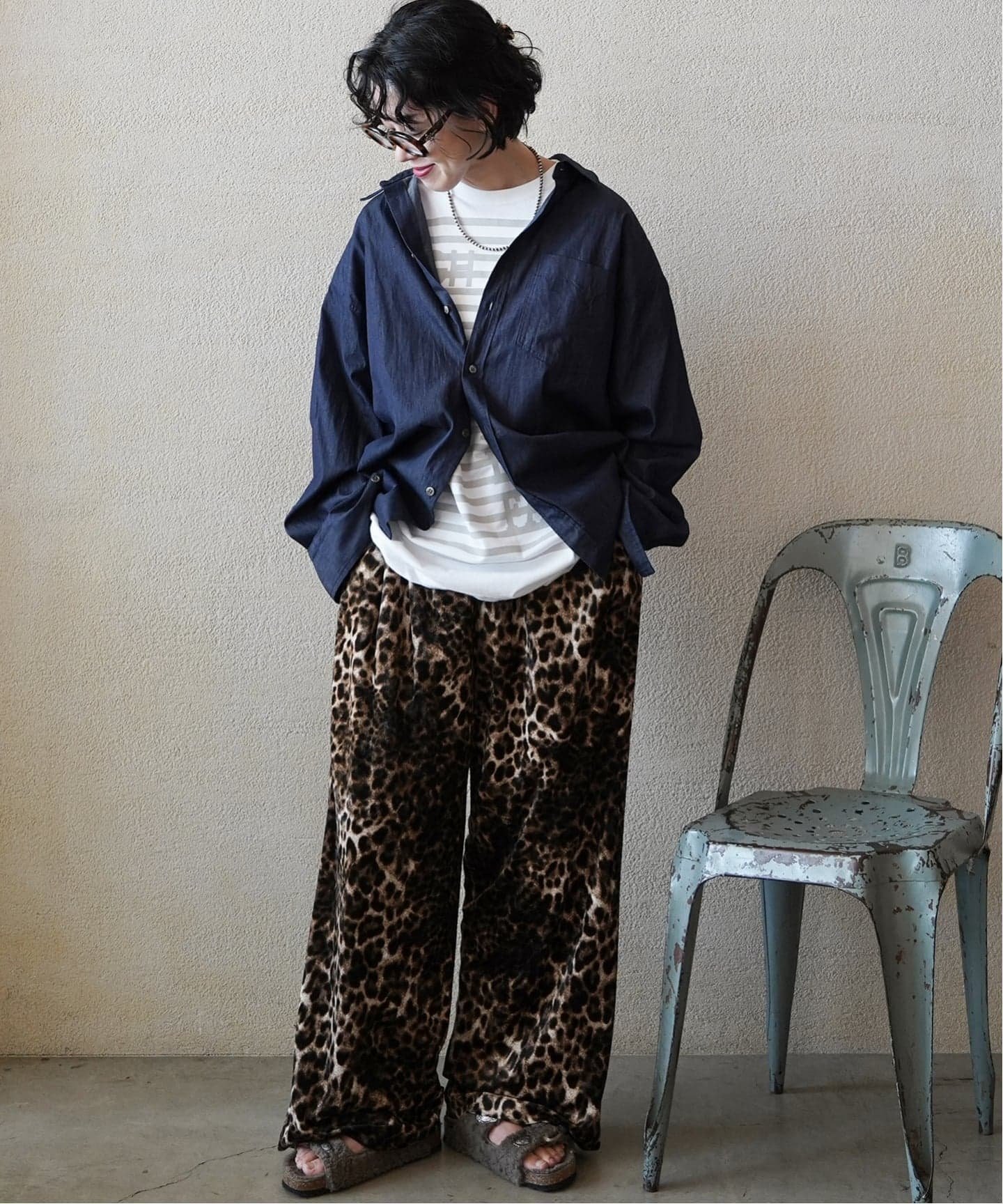 journal standard luxe 《予約》レオパベロア イージーパンツ ジャーナルスタンダード ラックス パンツ その他のパンツ ブラウン