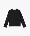 agnes b. ENFANT LM61 E PULLOVER キッズ プルオーバー アニエスベー トップス ニット ブラック【送料無料】