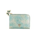 ANNA SUI アナスイ ANNA SUI ローズハート マルチケース クイーポ 財布・ポーチ・ケース 財布 ワインレッド グリーン パープル【送料無料】