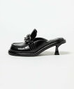 SY UNITED ARROWS <SY> チェーンローファーミュール サンダル55↑ オデット エ オディール シューズ・靴 サンダル グレー ブラック ブラ...