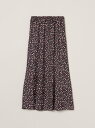 three dots Silky twill nallow skirt スリードッツ スカート その他のスカート【送料無料】