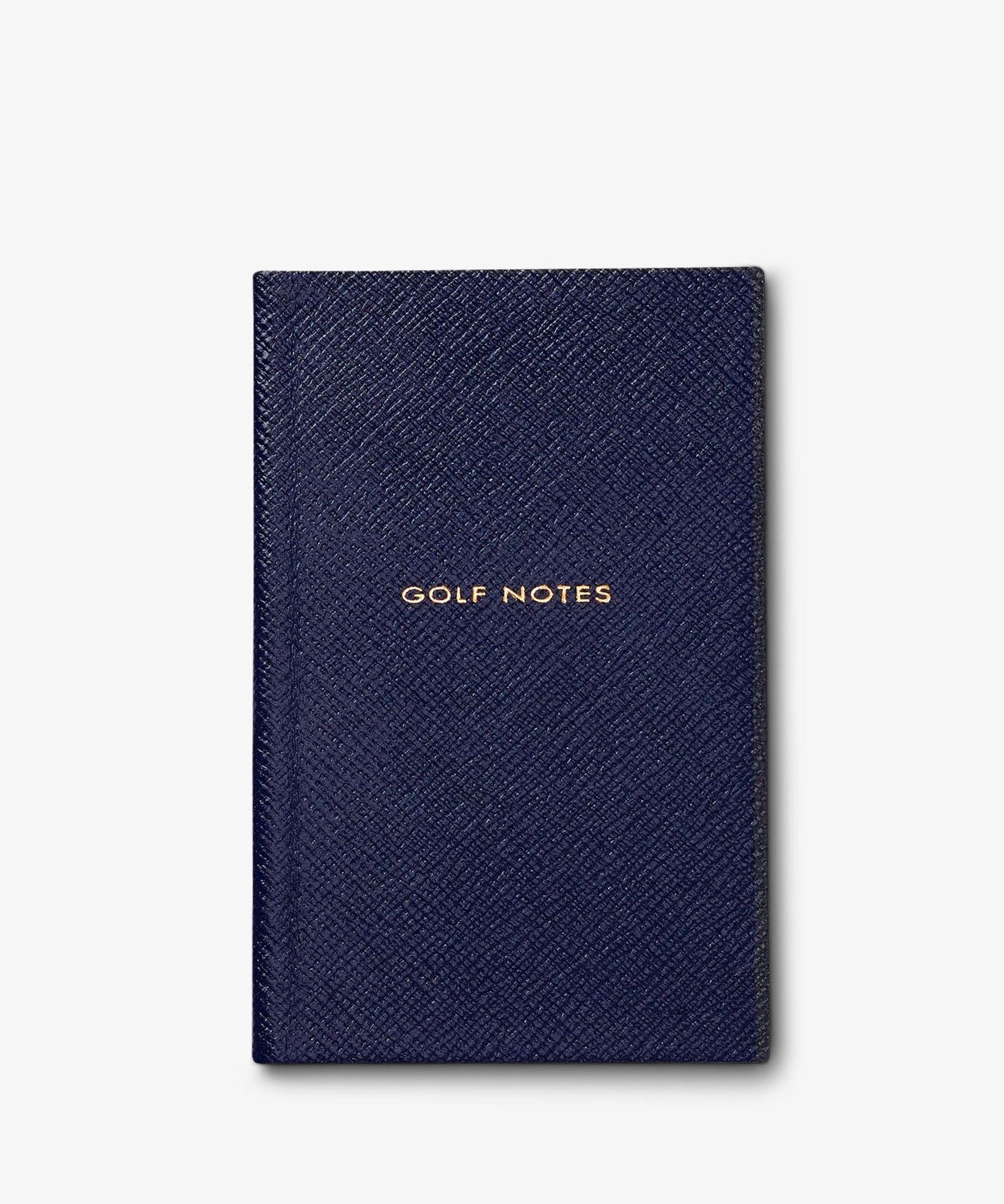 SMYTHSON Pastegrain Panama Golf Notes With Pencil Index スマイソン 文房具 手帳・メモ帳 ネイビー【送料...