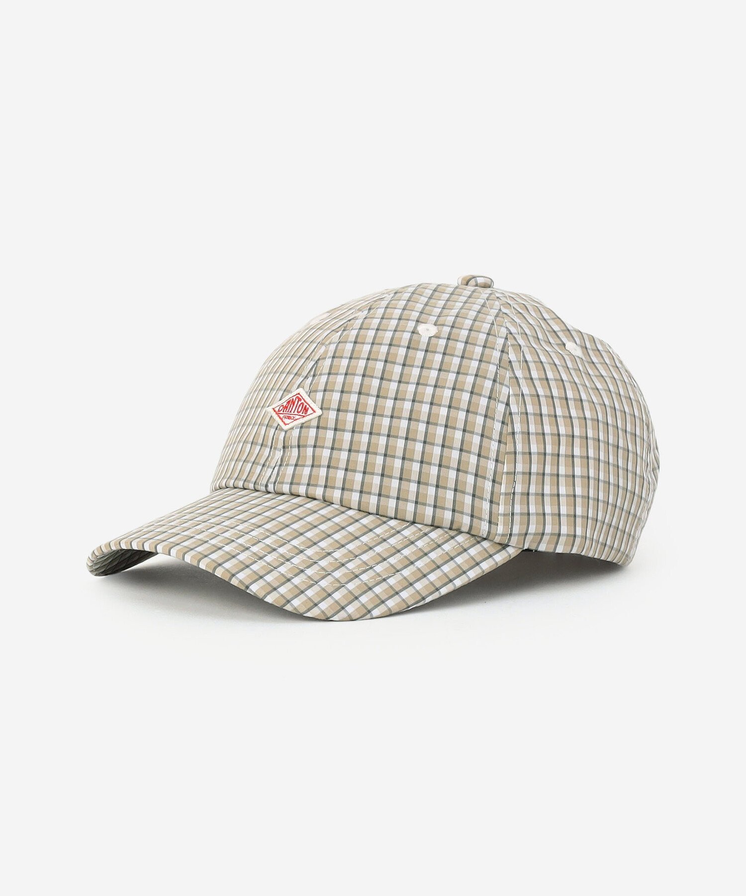 Bshop DANTON ｜ ウェザー チェック 6Pキャップ UNISEX ビショップ 帽子 キャップ ベージュ【送料無料】