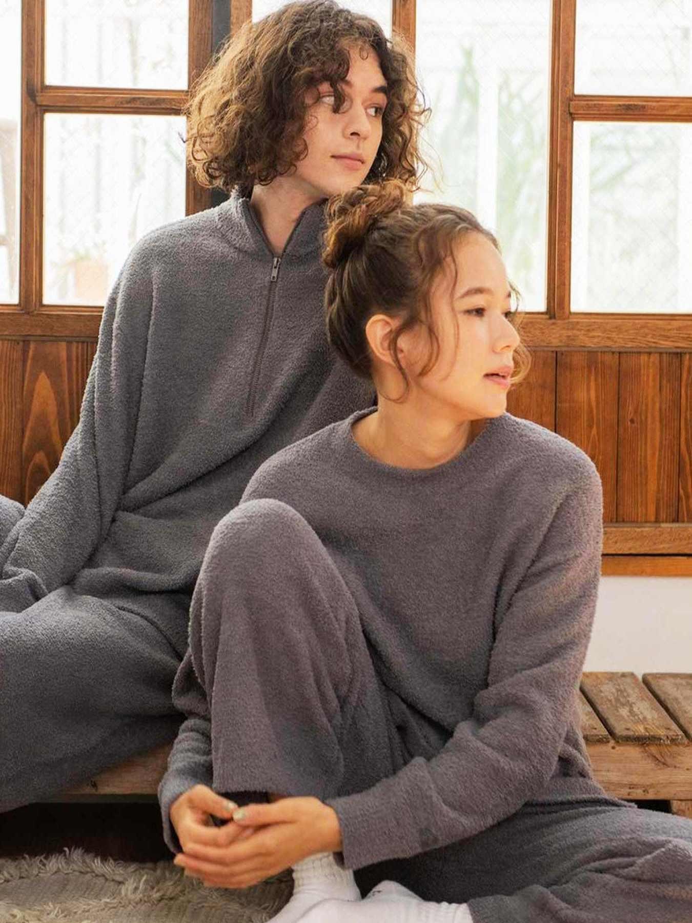 FRUIT OF THE LOOM FRUIT OF THE LOOM/(M)FTL メンズ パーカー ハンドサイン インナー・ルームウェア パジャマ ネイビー グレー【送料無料】