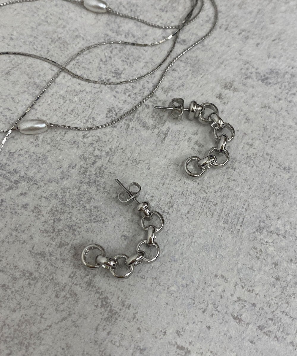 【SALE／69%OFF】a.v.v リングモチーフピアス アー・ヴェ・ヴェ アクセサリー・腕時計 ピアス ゴールド シルバー