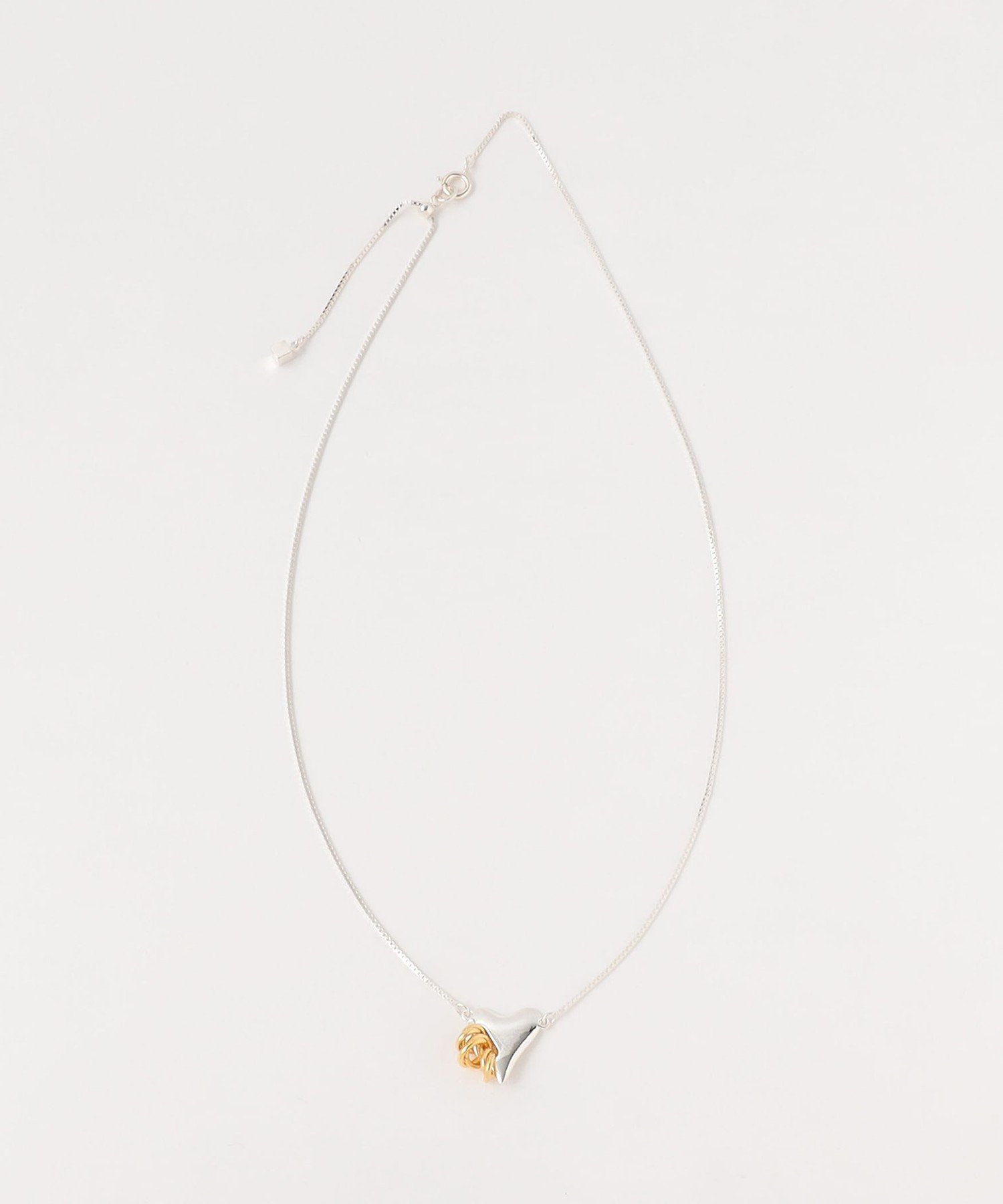 【SALE／10%OFF】BEAUTY&YOUTH UNITED ARROWS ＜LAPUIS＞Coil Heart ネックレス ビューティー＆ユース　ユナイテッドアローズ アクセサリー・腕時計 ネックレス【送料無料】