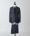 UNITED ARROWS ブルーシャークスキン 3ボタンスーツ S-MODEL-ストレッチ- ユナイテッドアローズ スーツ・フォーマル セットアップスーツ ブルー【送料無料】