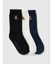 【SALE/40%OFF】GAP (K)babyGap ブラナンベア クルーソックス 3足セット ギャップ 靴下・レッグウェア 靴下