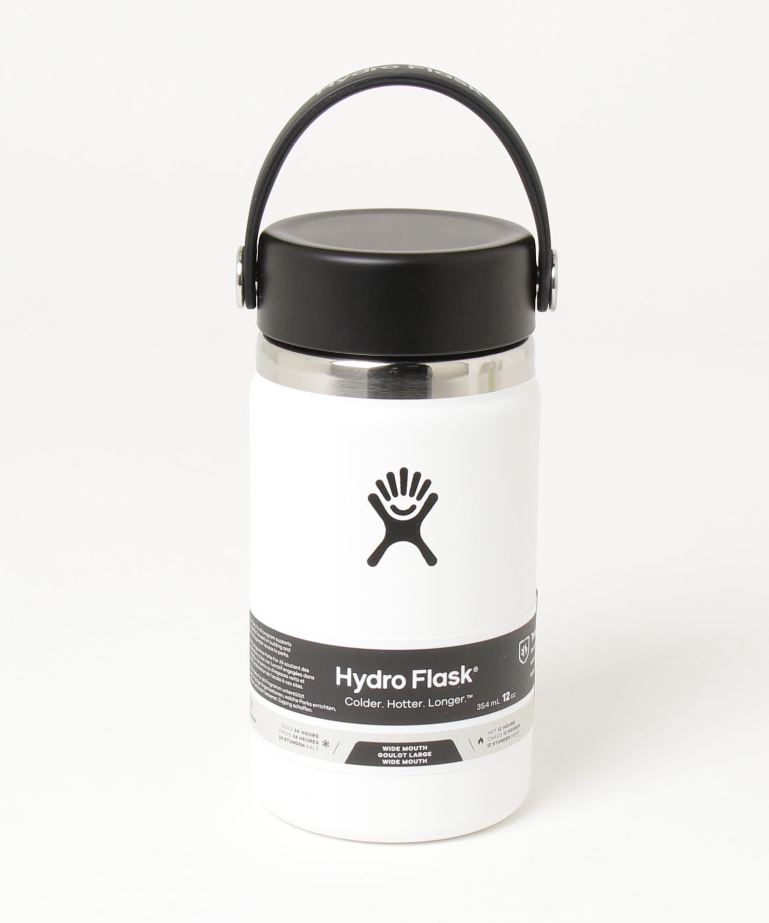 BEAVER Hydro Flask/ハイドロフラスク 12oz Wide Mouth 12オンスワイド ビーバー ファッション雑貨 その他のファッション雑貨 ブルー ブラック ホワイト【送料無料】