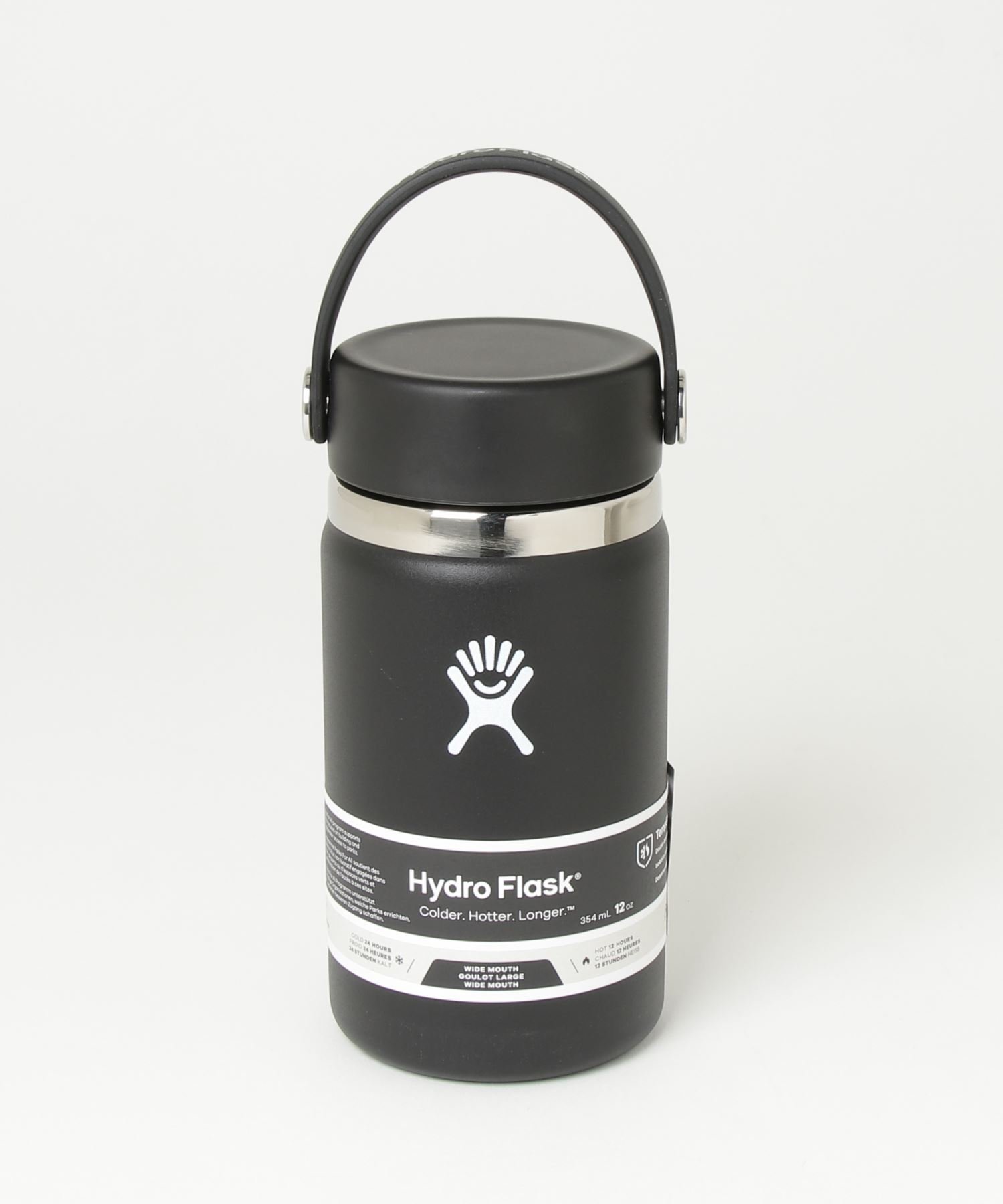 BEAVER Hydro Flask/ハイドロフラスク 12oz Wide Mouth 12オンスワイド ビーバー ファッション雑貨 その他のファッション雑貨 ブルー ブラック ホワイト【送料無料】