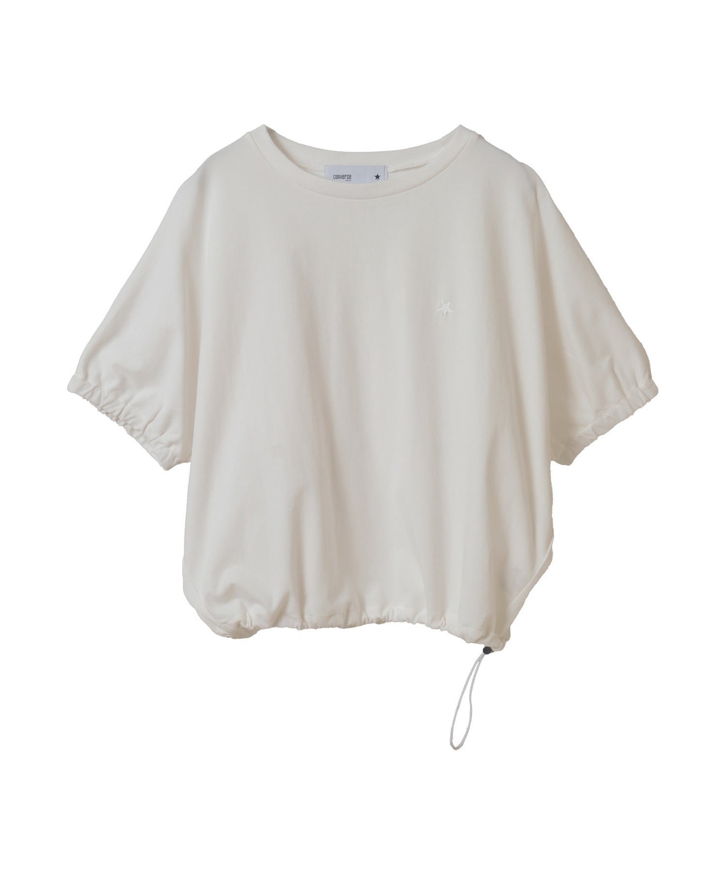 【SALE／40%OFF】CONVERSE TOKYO WOMEN CORD STOP SHORT TEE コンバーストウキョウ トップス カットソー・Tシャツ レッド グレー ホワイト【送料無料】