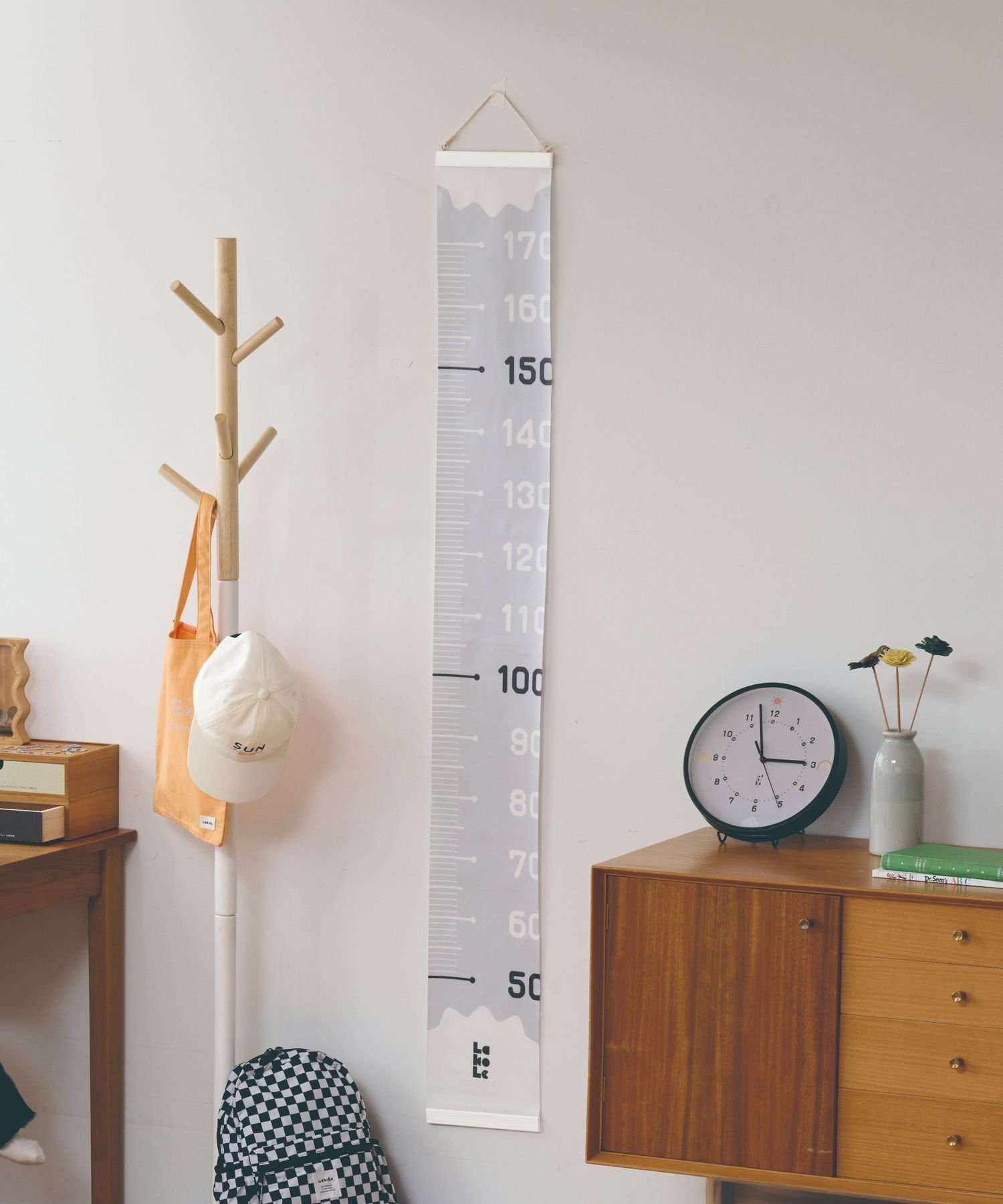 LAKOLE 【らこれキッズ】かける身長計 ラコレ インテリア・生活雑貨 その他のインテリア・生活雑貨 ホ..