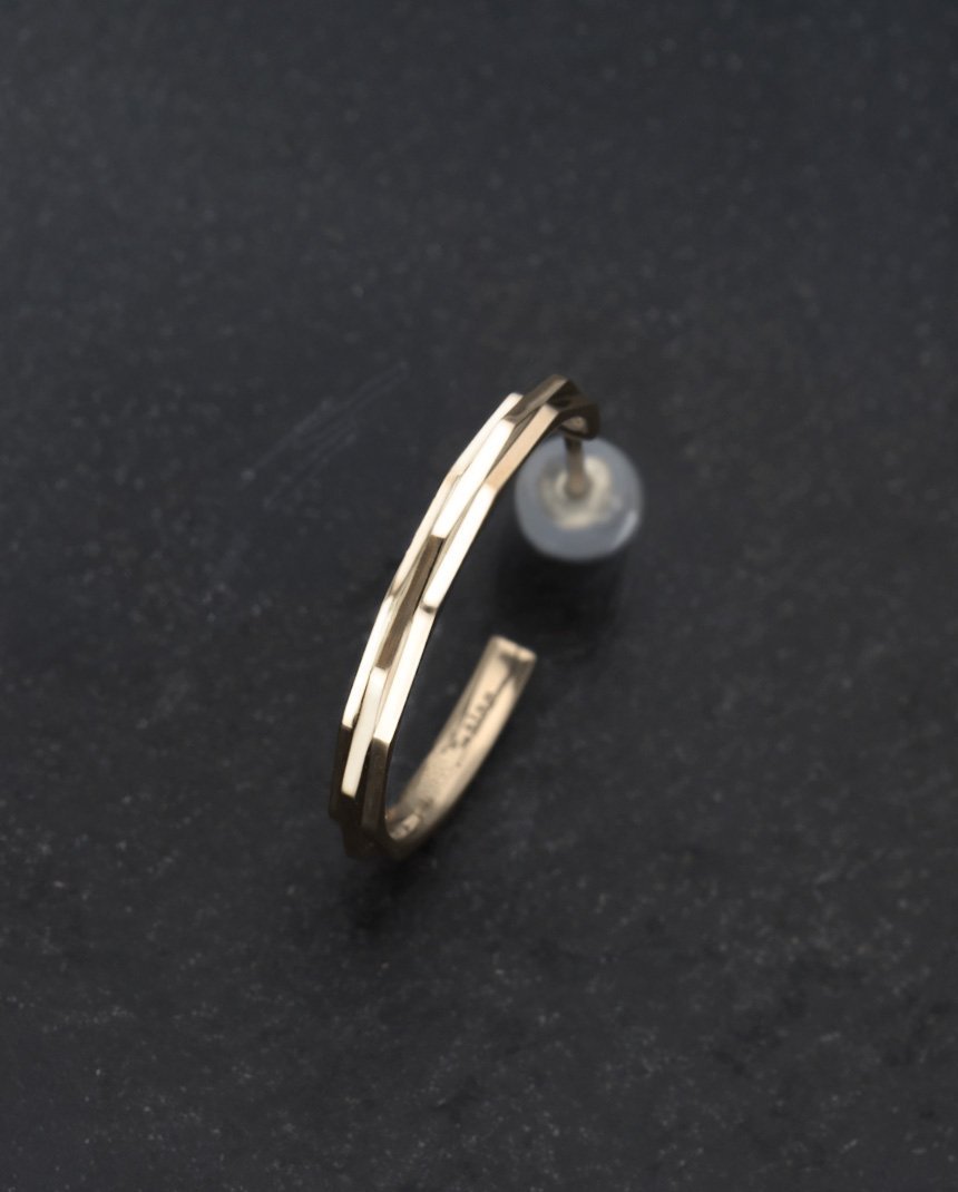 etna K18YGピアス プレインズ ロング エトナ アクセサリー・腕時計 ピアス ゴールド【送料無料】