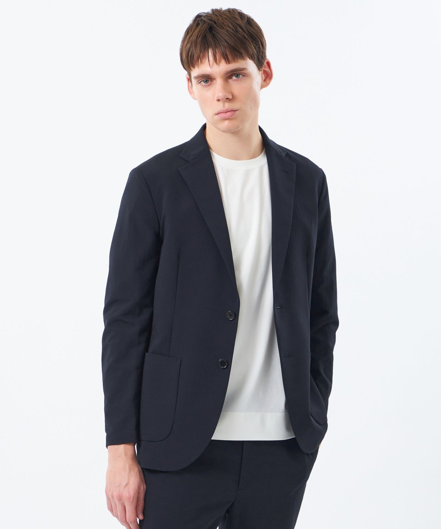 MACKINTOSH PHILOSOPHY ブリテック イージージャケット オックス調ダブルクロス マッキントッシュ フィロソフィー ジャケット・アウター テーラードジャケット・ブレザー ネイビー【送料無料】