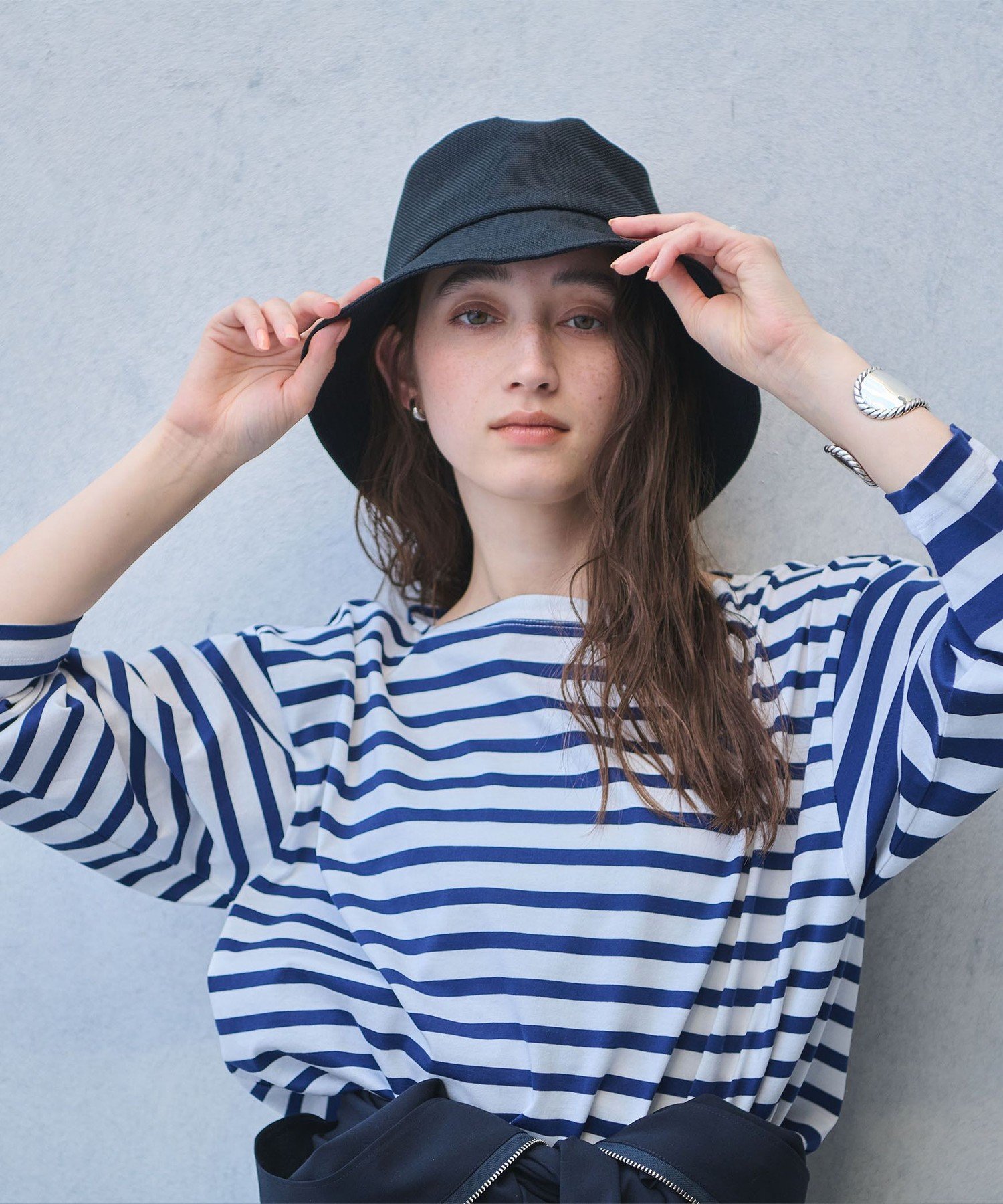 UNITED ARROWS ナチュラルライク ハット UV ユナイテッドアローズ 帽子 ハット ブラック ベージュ【送料無料】