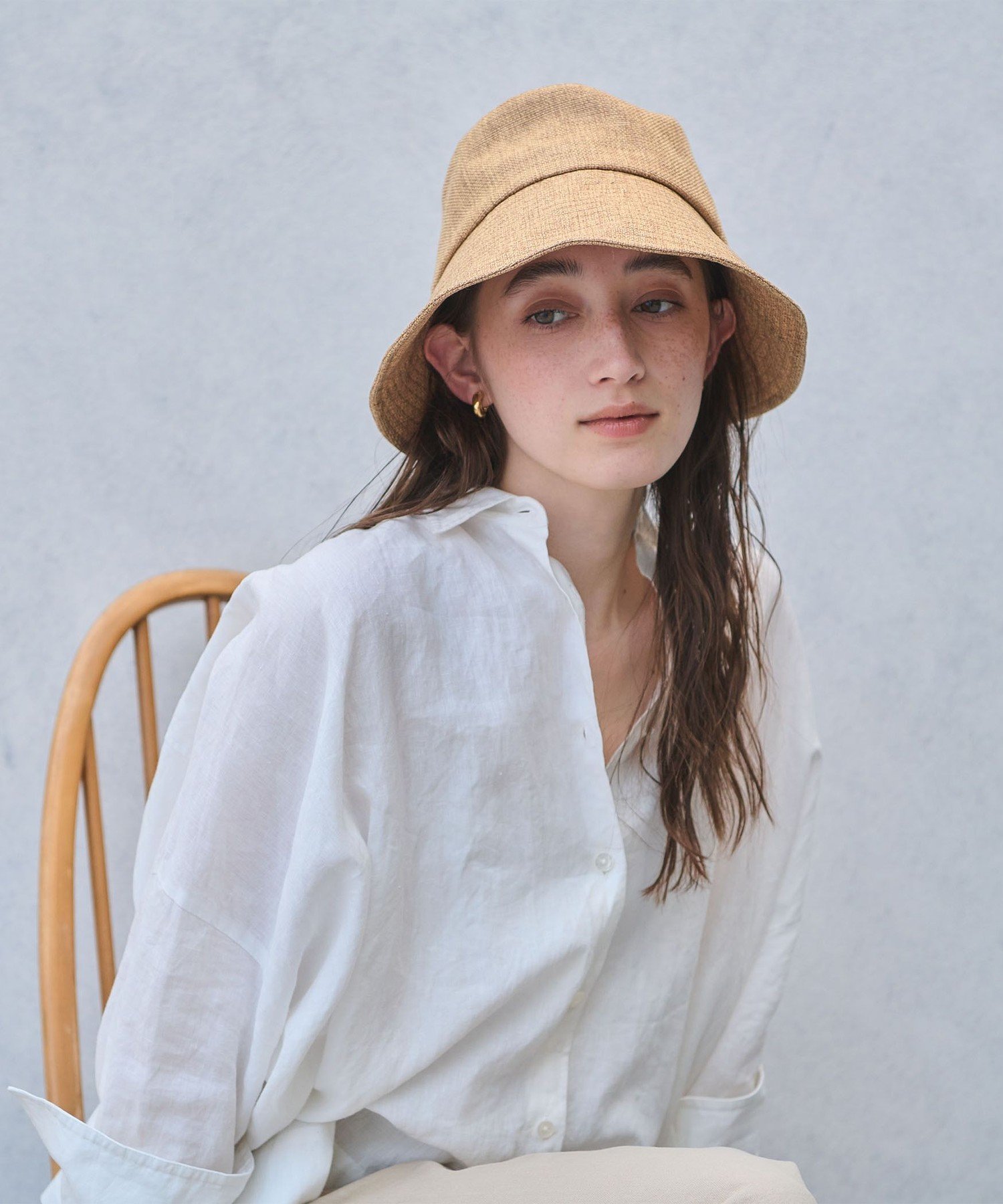 UNITED ARROWS ナチュラルライク ハット UV ユナイテッドアローズ 帽子 ハット ブラック ベージュ【送料無料】