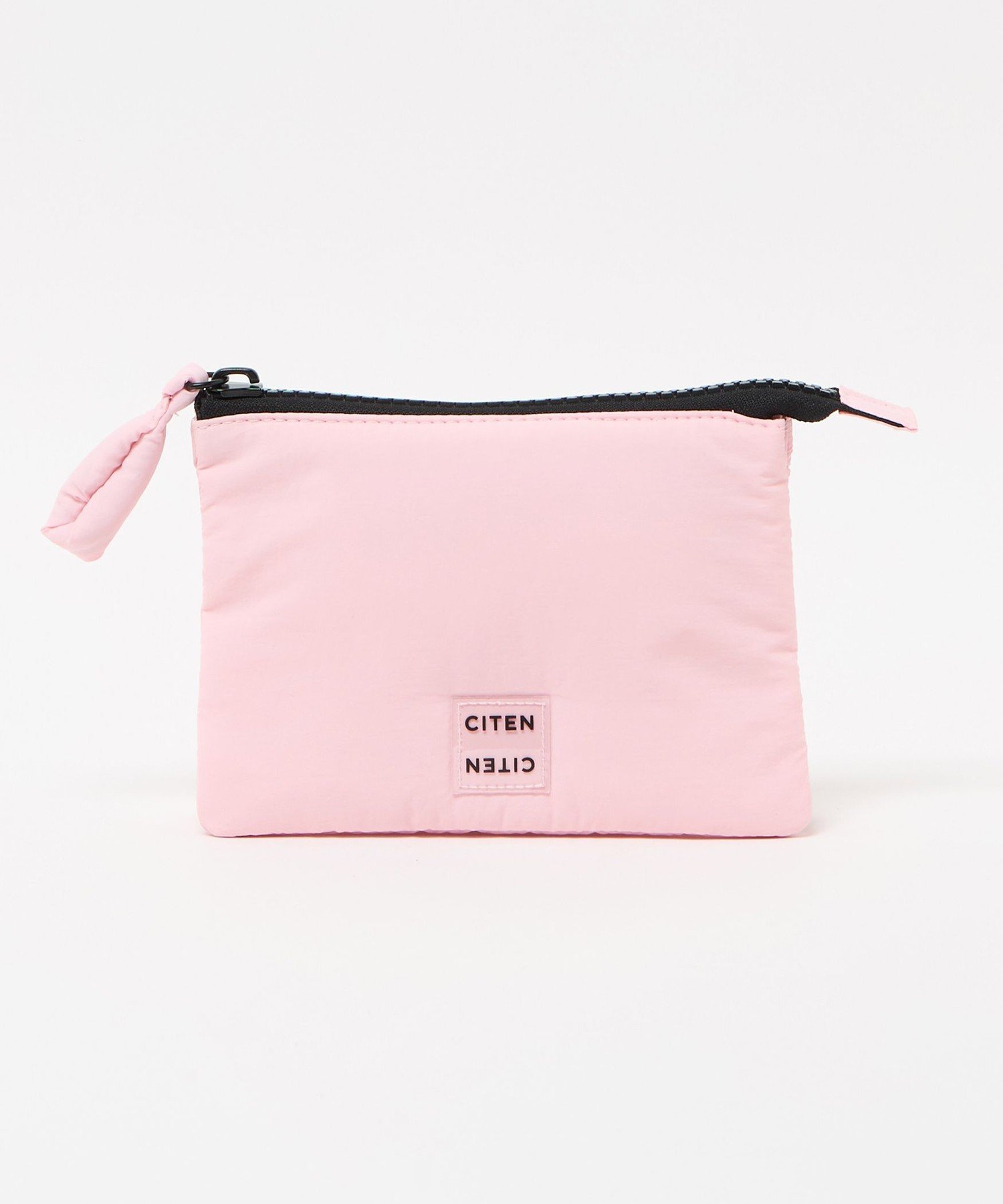 CITEN ＜CITEN＞2ポケットポーチ2 シテン 財布・ポーチ・ケース ポーチ ピンク ブラック