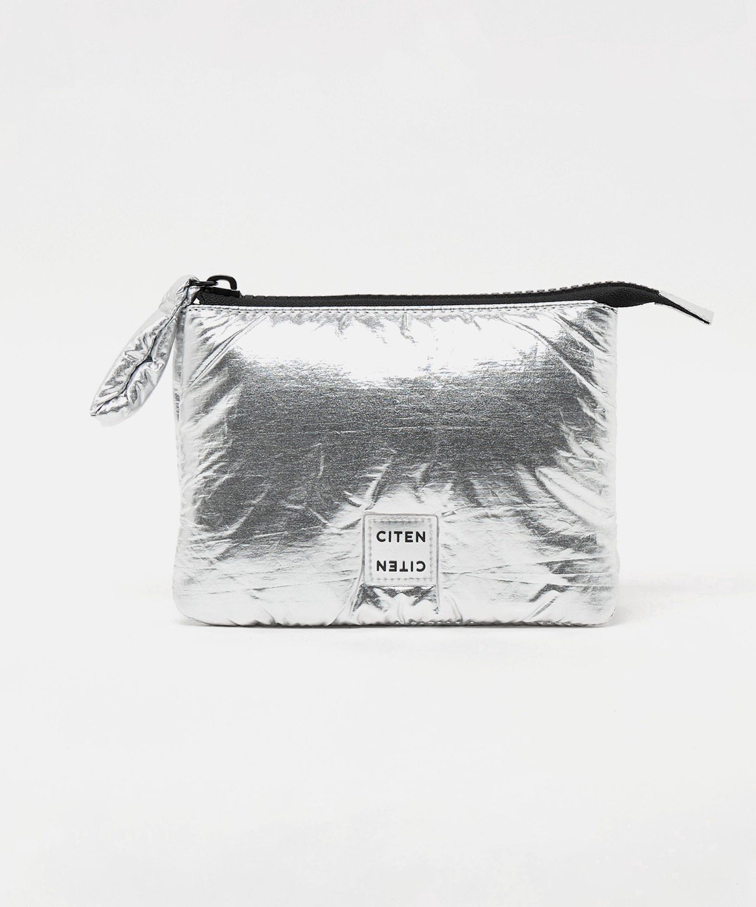 ＜CITEN＞2ポケットポーチ2 シテン 財布・ポーチ・ケース ポーチ ピンク ブラック シルバー