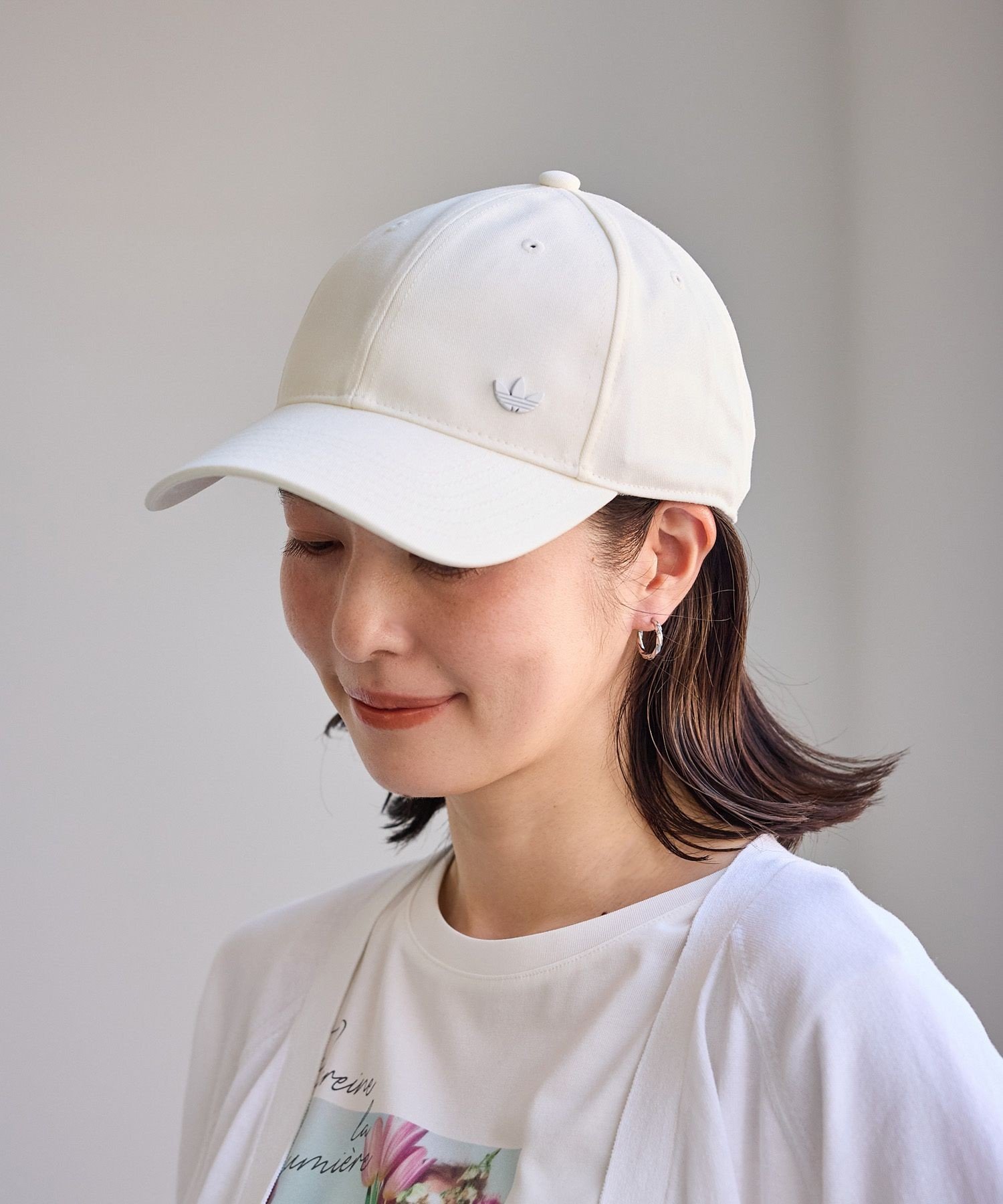 ROPE' PICNIC PASSAGE 【adidas/アディダス】HERI EVERYDAY ICONS CAP ロペピクニック 帽子 キャップ ベージュ【送料無料】