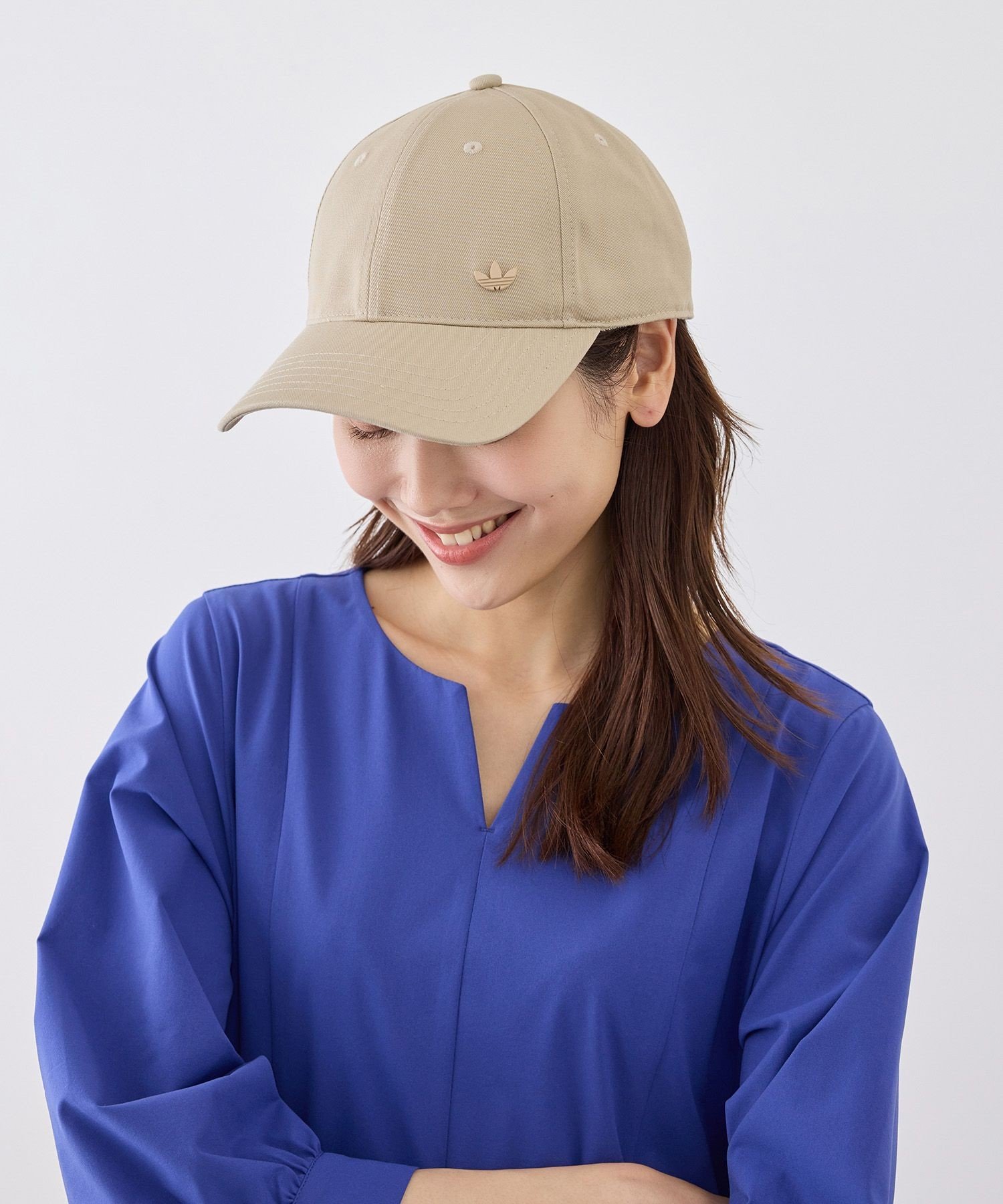 ROPE' PICNIC PASSAGE 【adidas/アディダス】HERI EVERYDAY ICONS CAP ロペピクニック 帽子 キャップ ベージュ【送料無料】