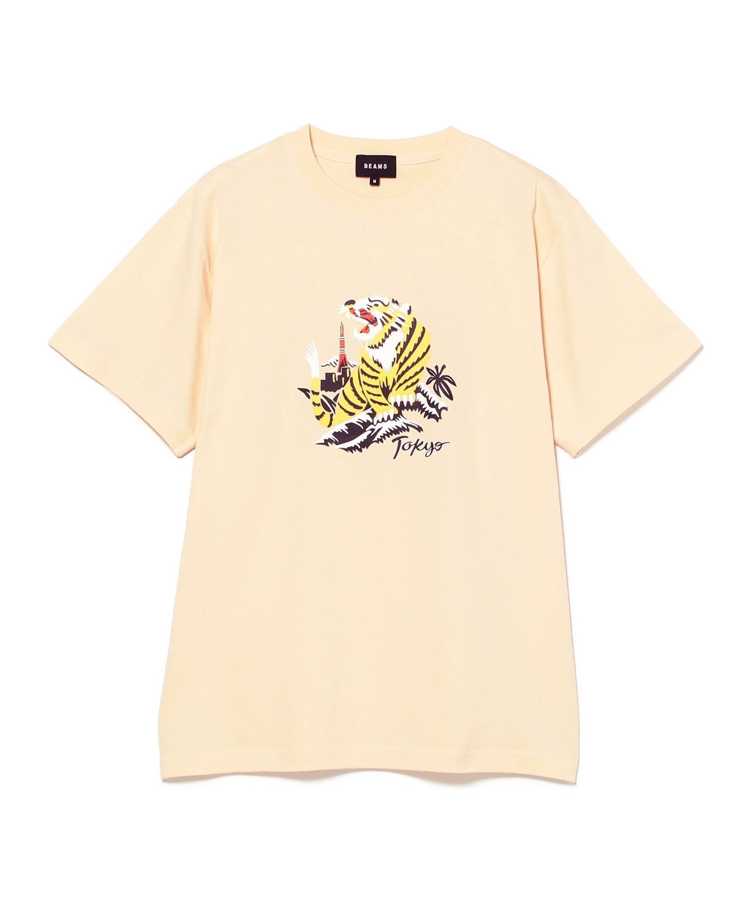 BEAMS T TOKYO SOUVENIR T-shirt ビームスT トップス カットソー・Tシャツ ホワイト ネイビー【送料無料】