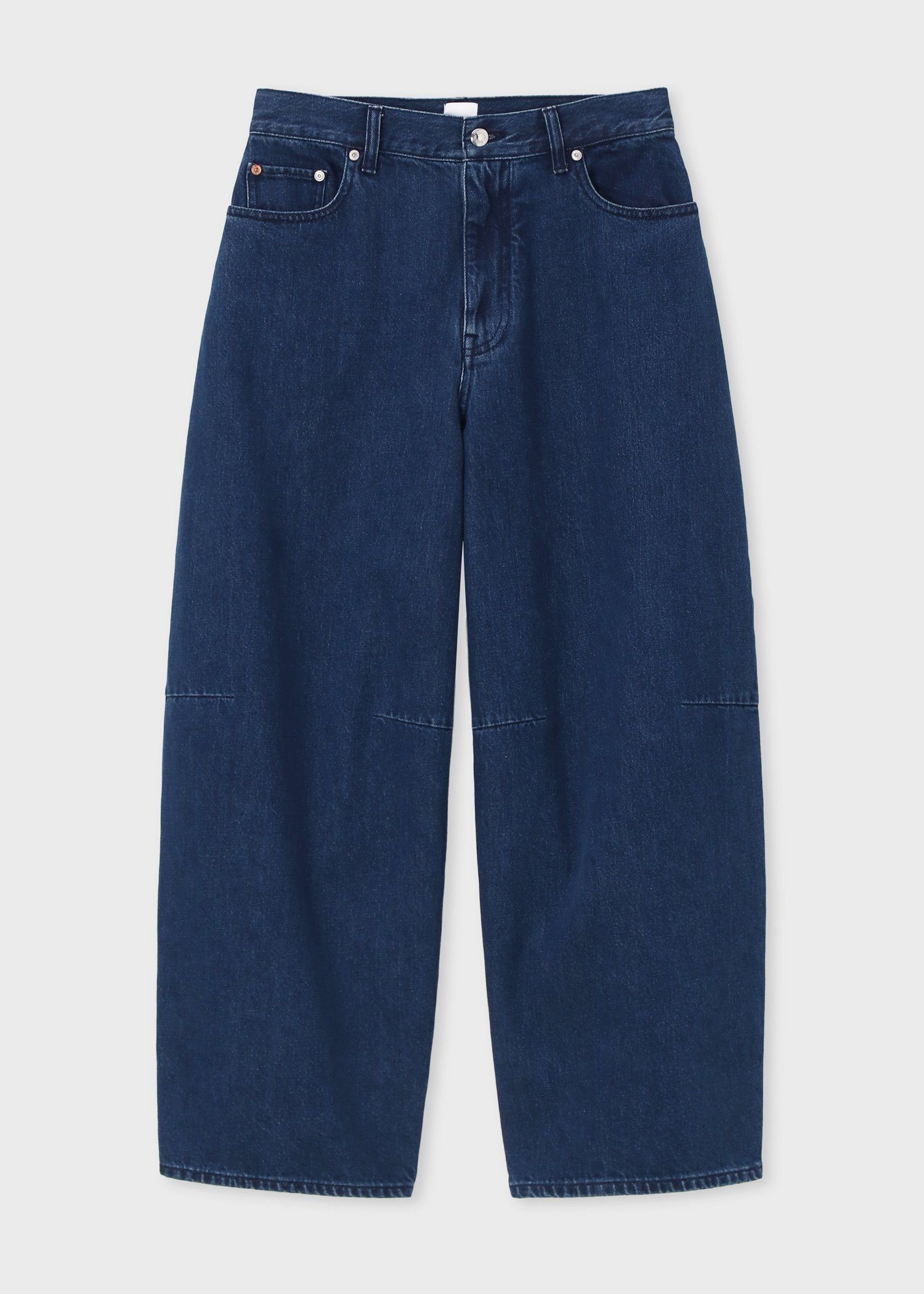 Paul Smith ウィメンズ バレルレッグ インディゴ ワイドデニム ポール・スミス パンツ ジーンズ・デニムパンツ ブルー【送料無料】