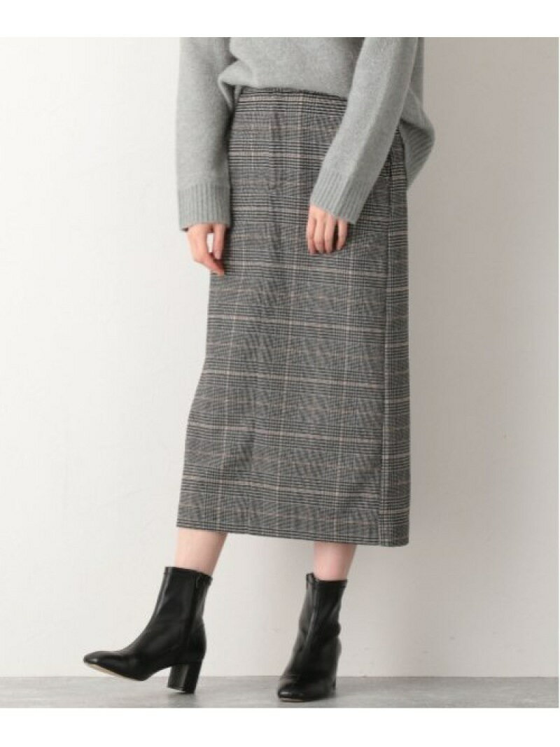 GLOBAL WORK (W)ウールブレンドストレッチSK グローバルワーク スカート ロング・マキシスカート グレー ブラウン グリーン【送料無料】のサムネイル