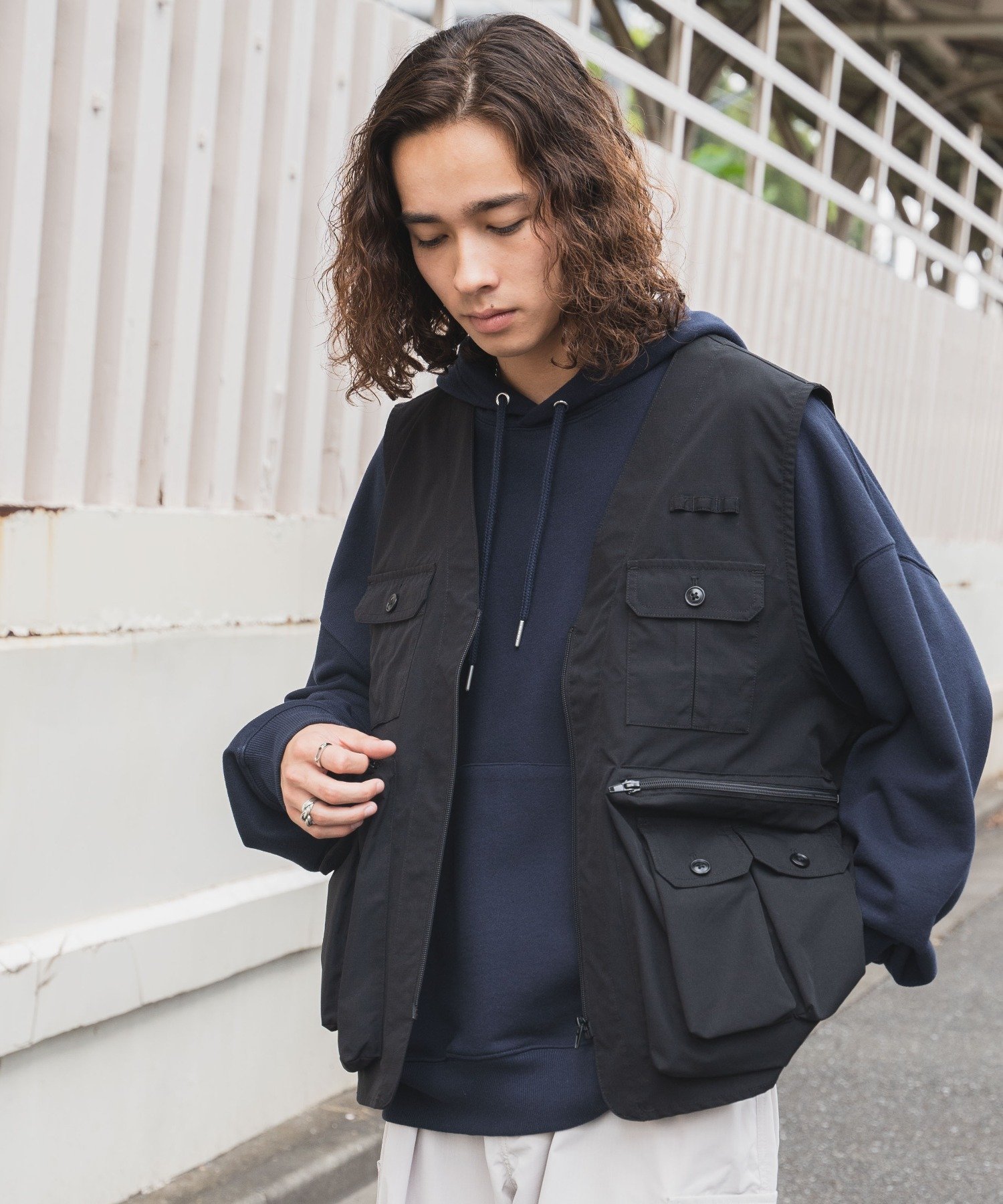 WEGO MEN'S リップストッ