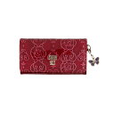 ANNA SUI アナスイ ANNA SUI ローズハート キーケース クイーポ 財布・ポーチ・ケース その他の財布・ポーチ・ケース パープル レッド グリーン...