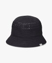 OVERRIDE OVERRIDE REP OPENWORK KNIT HAT / オーバーライド オーバーライド 帽子 ハット ホワイト ブラック ブラウン ...