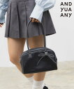 GLOBAL WORK ミニボストンバッグ/AND YUA ANY/291955 グローバルワーク バッグ ボストンバッグ ブラック シルバー【送料無料】