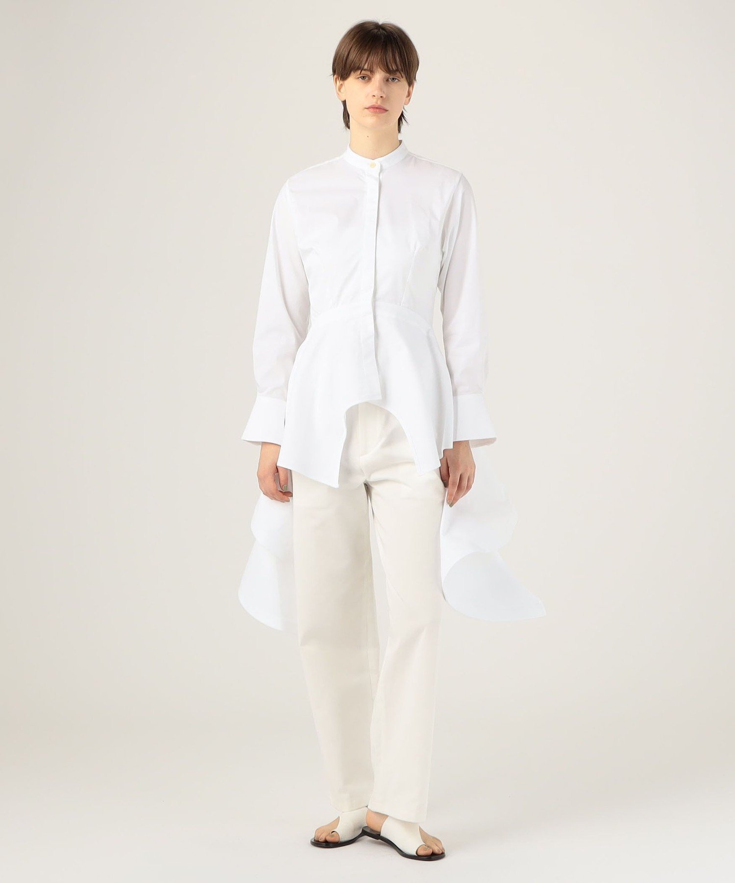 【SALE／40%OFF】TOMORROWLAND BUYING WEAR palmer//harding Fervor シャツ トゥモローランド トップス シャツ・ブラウス ホワイト【送料無料】