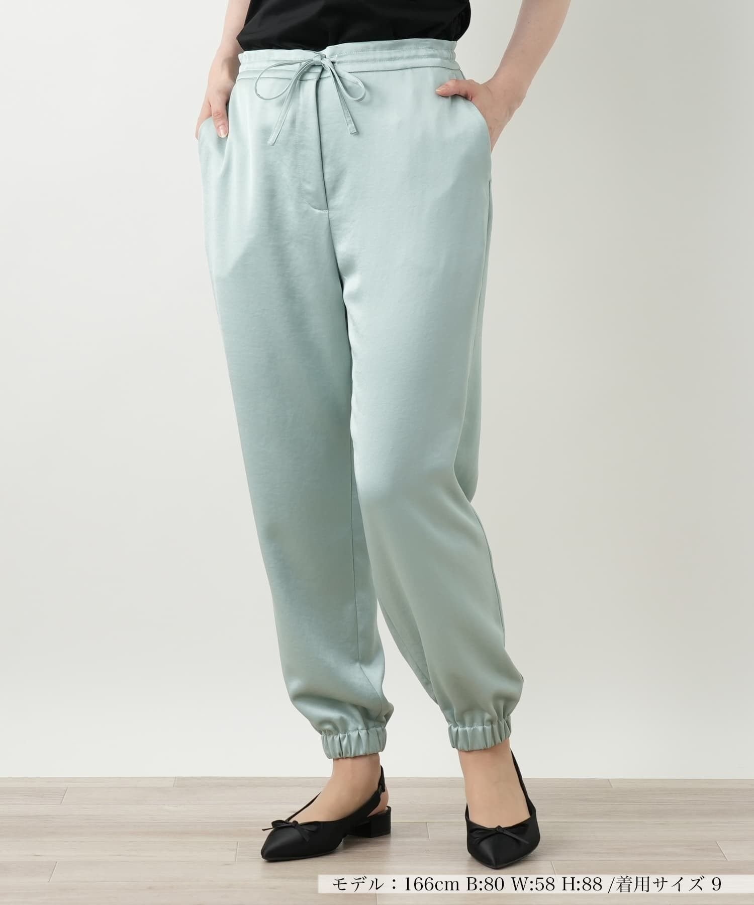 Leilian パンツ レリアン パンツ その他のパンツ グリーン