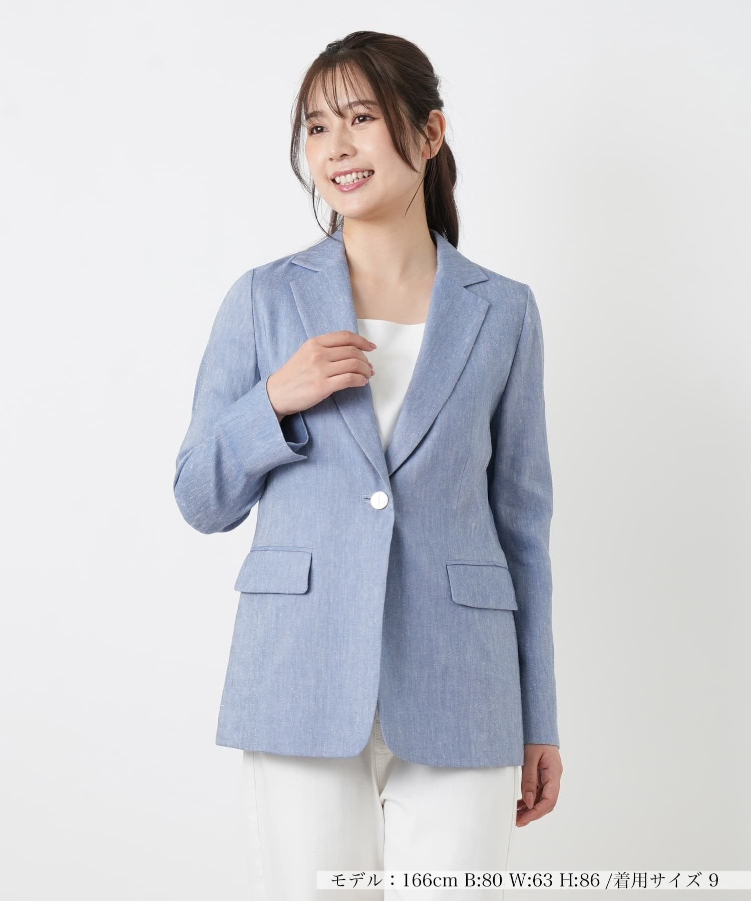 Leilian テーラードジャケット【ROCHAS Premiere】 レリアン ジャケット・アウター テーラードジャケット・ブレザー