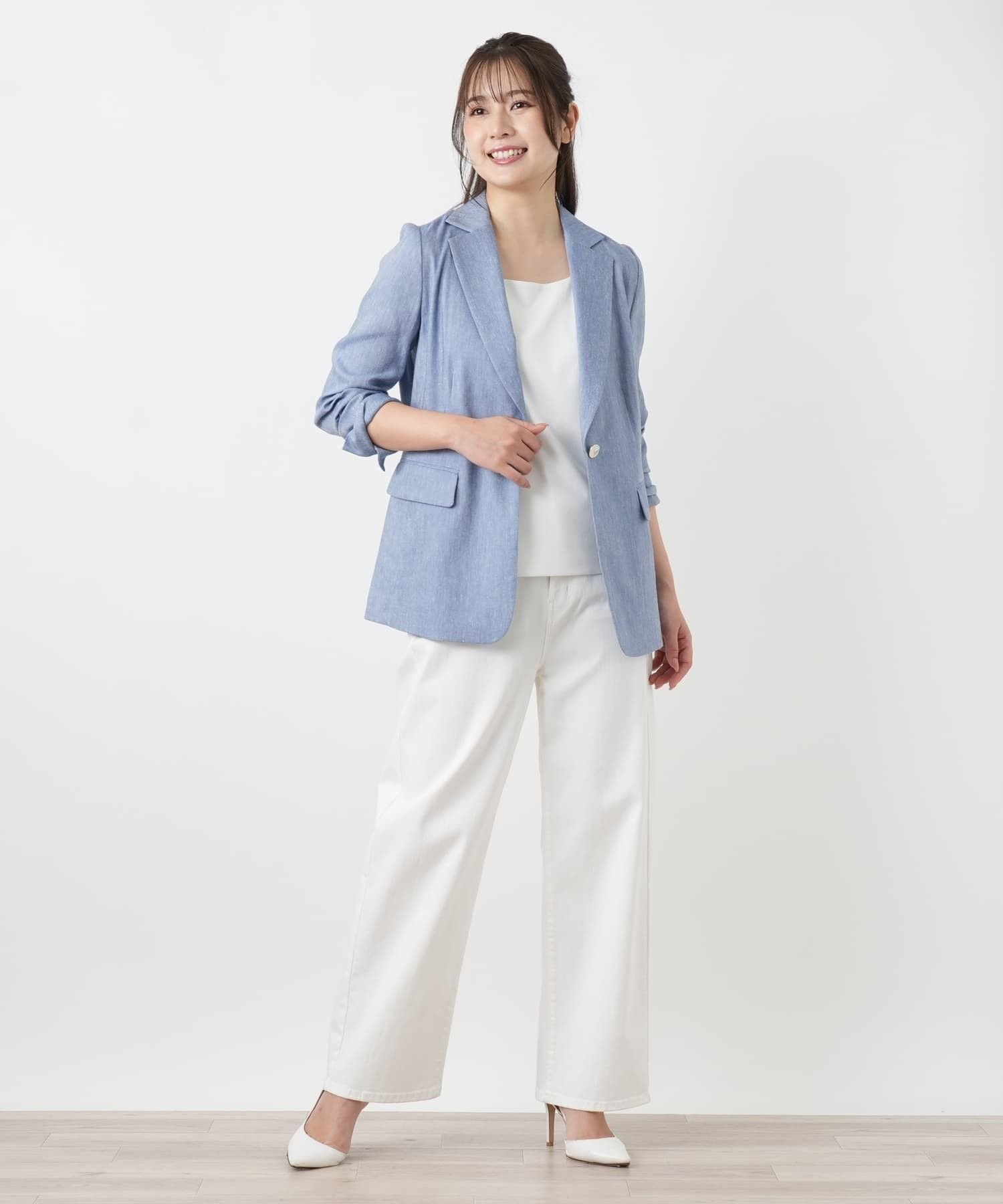 Leilian テーラードジャケット【ROCHAS Premiere】 レリアン ジャケット・アウター テーラードジャケット・ブレザー