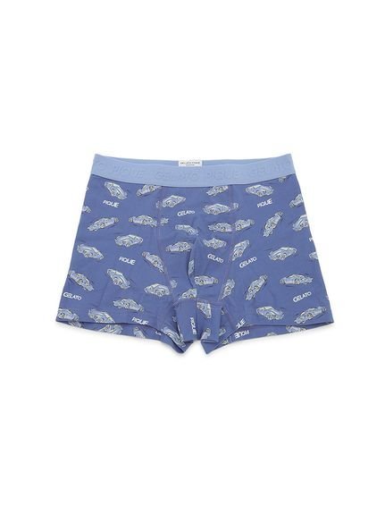 【SALE／30%OFF】gelato pique 【HOMME】スタービークル柄ボクサーパンツ BOX付き ジェラートピケ インナー・ルームウェア その他のインナー・ルームウェア ネイビー
